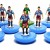Subbuteo Andrew Table Soccer Trabzonspor 2016-17 on Classic Hasbro bases